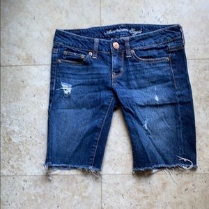 American Eagle Jean Shorts sz 0 Stretch